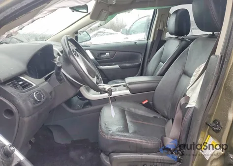 2013 Ford Edge Sel из США, поврежденный, VIN 2FMDK4JC1DBB06789